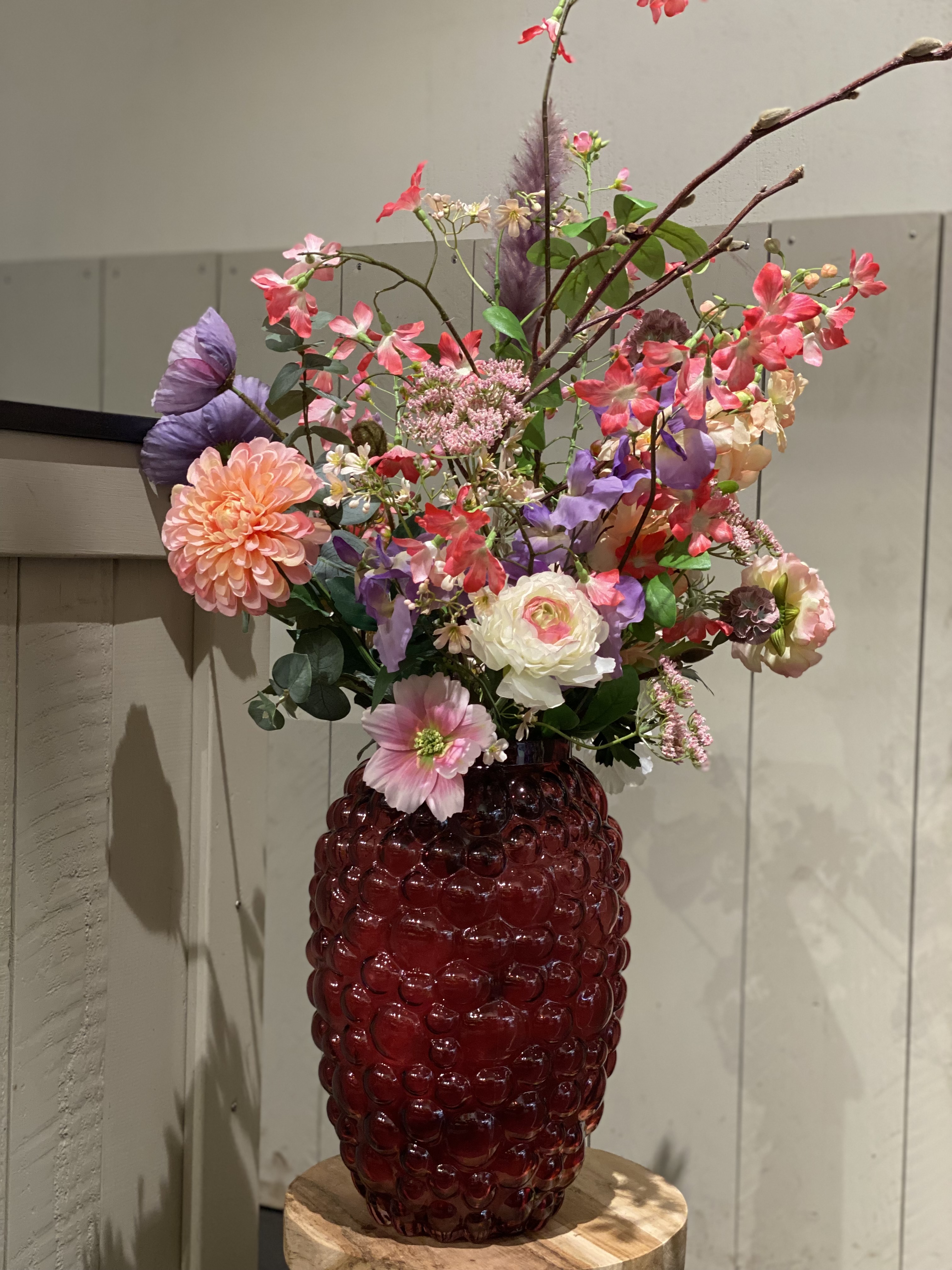Zijdenboeket Zoete Bloemenmix